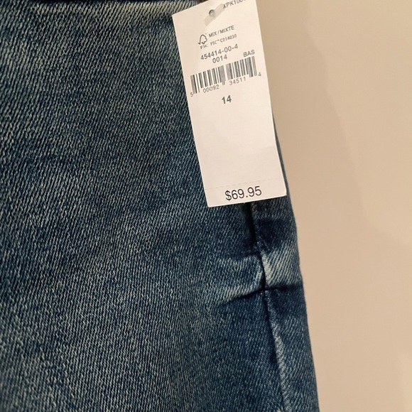 Girls Gap jeans low rise vintage nwt - Picture 9 of 10